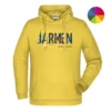 Jarmen! Hoodie yellow Produktbild mit Farbauswahl