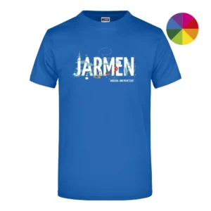 Jarmen T-Shirt royal Produktbild mit Farbauswahl