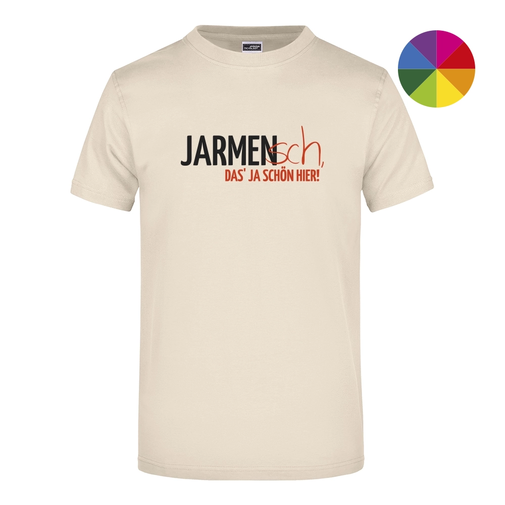 JARMENsch! T-Shirt stone Produktbild mit Farbauswahl JARMENsch! T-Shirt stone Produktbild mit Farbauswahl