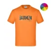 Jarmen T-Shirt Kinder orange Produktbild mit Farbauswahl