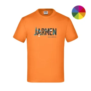 Jarmen T-Shirt Kinder orange Produktbild mit Farbauswahl Jarmen T-Shirt Kinder orange Produktbild mit Farbauswahl