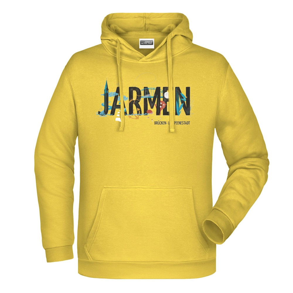 Jarmen Hoodie Yellow Produktbild