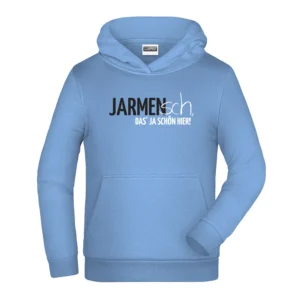 JARMENsch! Hoodie Kinder Produktbild sky-blue JARMENsch! Hoodie Kinder Produktbild sky-blue